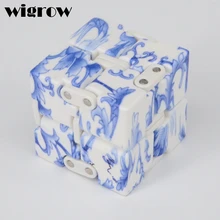 Wigrow Mini New Fashion Cube Fidget Cube Anti Stress Magic Finger Hand Cube Desk Game Toys