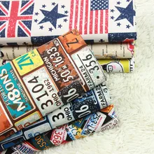 Полметра хлопок Северная Европа холст ткань ручной работы DIY сумка диванная подушка задняя подушка ткань A864