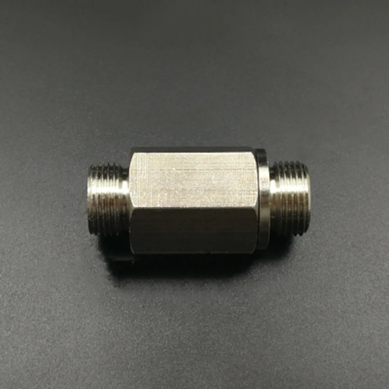 

3/8" BSP Male x 3/8" BSP Male Thread Brass Check Valve One Way Non-return Valve For Water Oil Gas