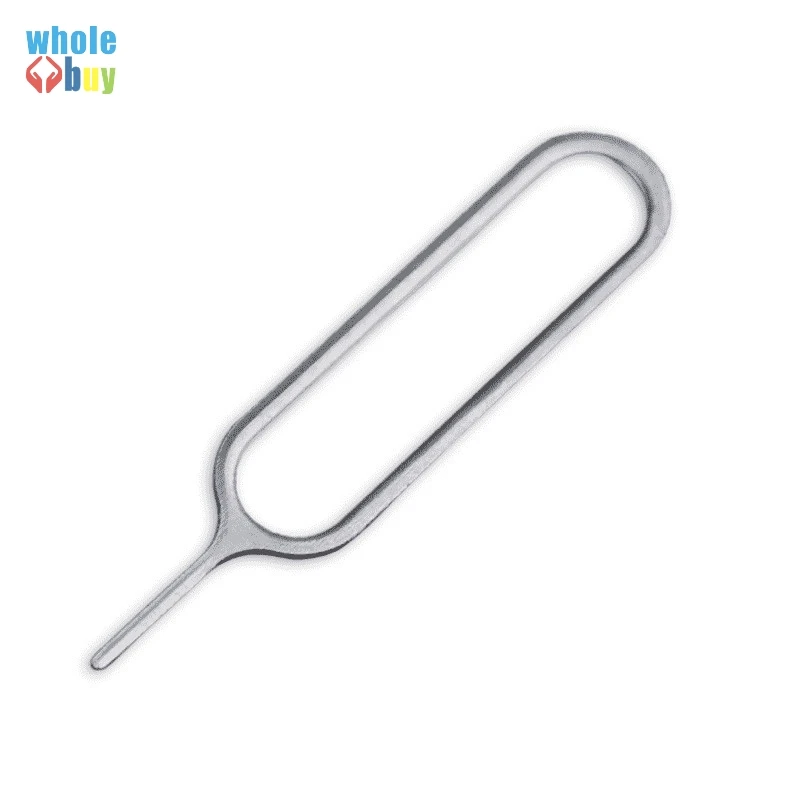 

10000pcs/lot SIM Card Eject Tool Needle Pin Metal High Quality Portable for IPhone X 8 7 6 Huawei Xiaomi Samsung HTC Sony