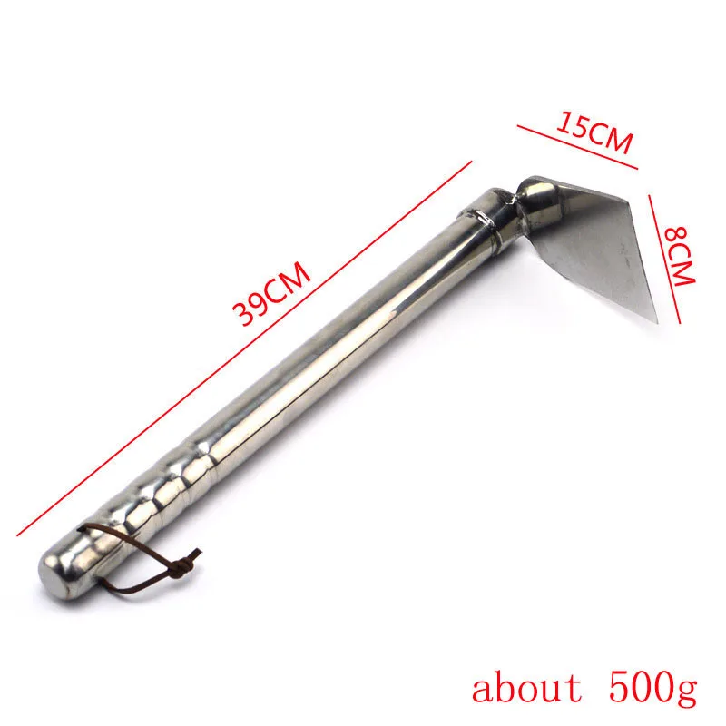 High Quality Stainless Steel Garden Tools Outdoor Tools Hoe Rake Pick-Hoe