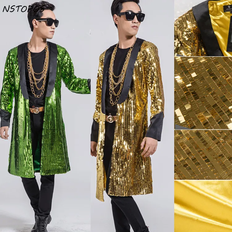 green sequin tuxedo jacket