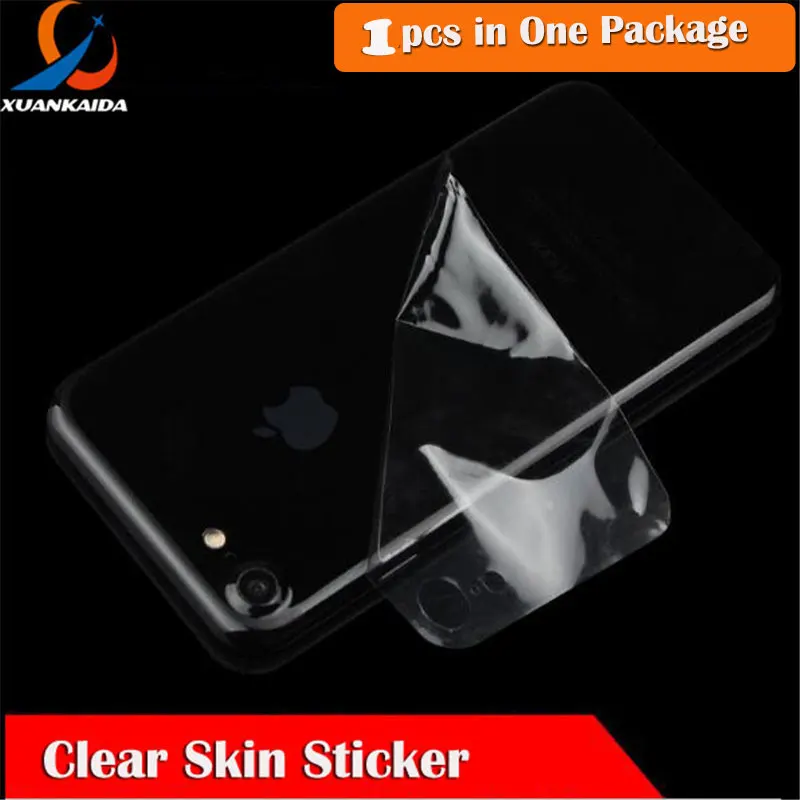 

Invisible Clear Transparent Skin Sticker film Back Full Guard Glossy Protector stickers For Iphone X XS Max 8 7 Plus 6 6S