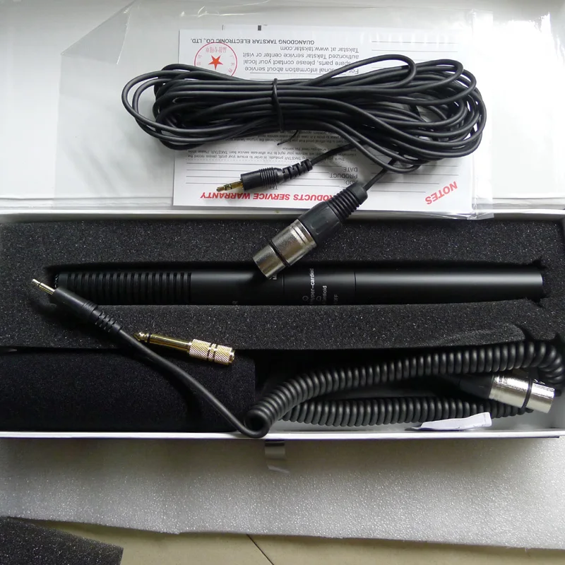 Takstar SGC 578/SGC 578 Shotgun микрофон для речи/интервью/конференции высокая