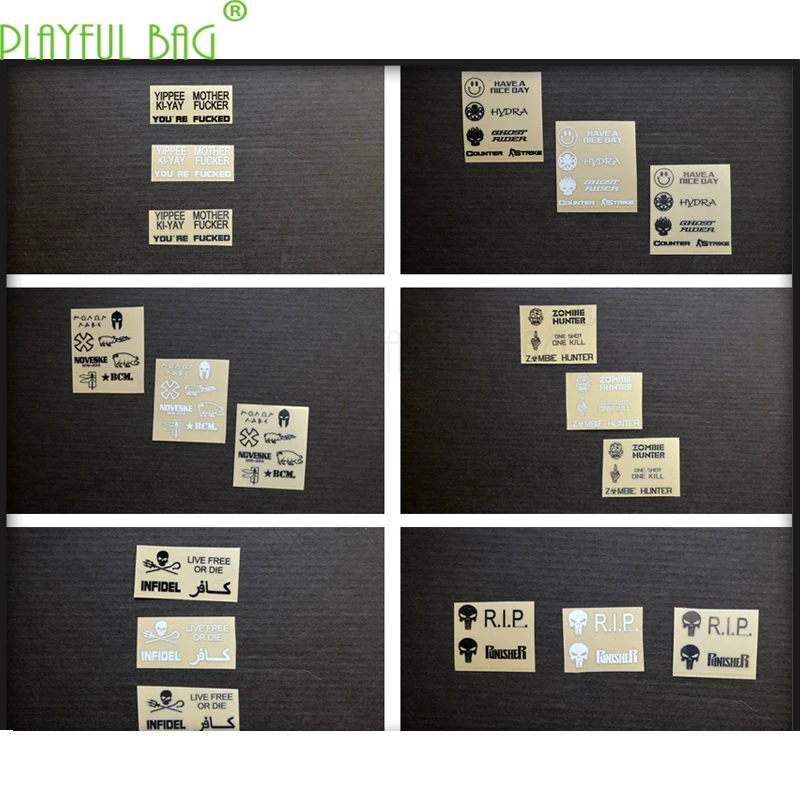 

M4 window throwing gel water bomb gun waterproof DIY metal sticker Jinming 8 SCAR Le Hui 416 two new Weil g36 AK74 L32