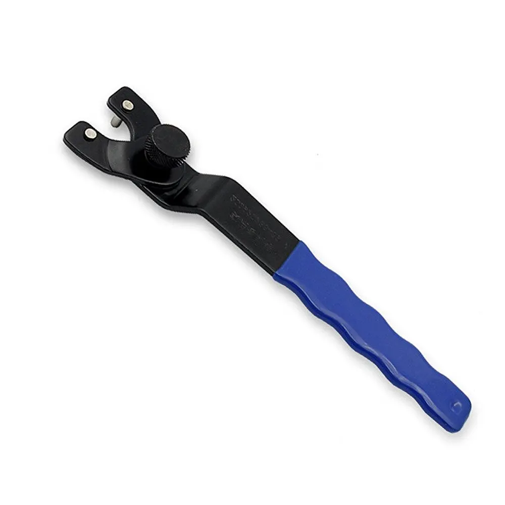 Grinder Wrench 10 30mm Adjustable Lock Nut Angle Grinder Pin Spanner in Wrench from Tools on