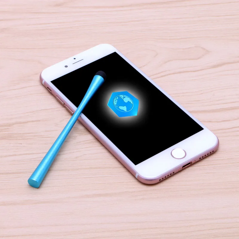 Универсальный сенсорный экран Стилус для смартфона планшета Pad Синий