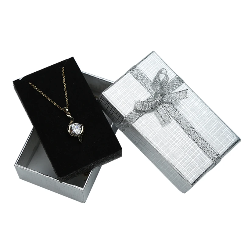 Set Paper Packaging Box Sets Jewelry | Paper Necklace Earrings