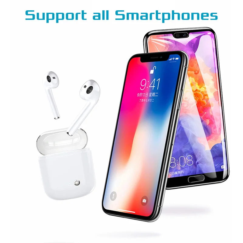 Мини TWS V4.2 беспроводные наушники Bluetooth пара наушников вкладышей стерео гарнитура