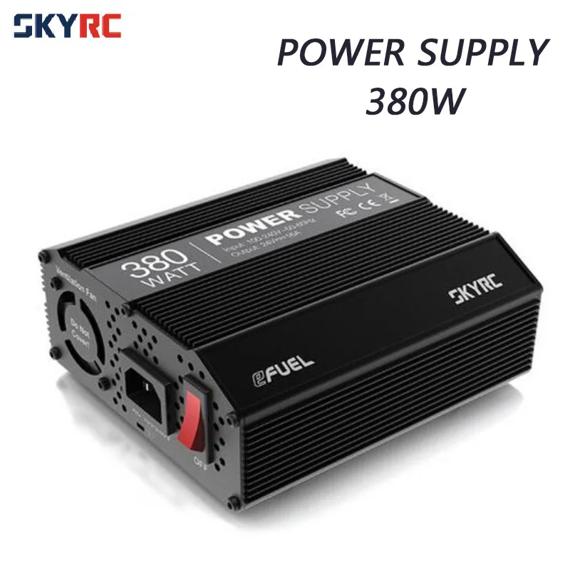 

Original SKYRC 380W Power Supply 100-200V AC to 24V DC for SKYRC B6 B6 Nano ISDT Q6 Plus e4Q DC Charger