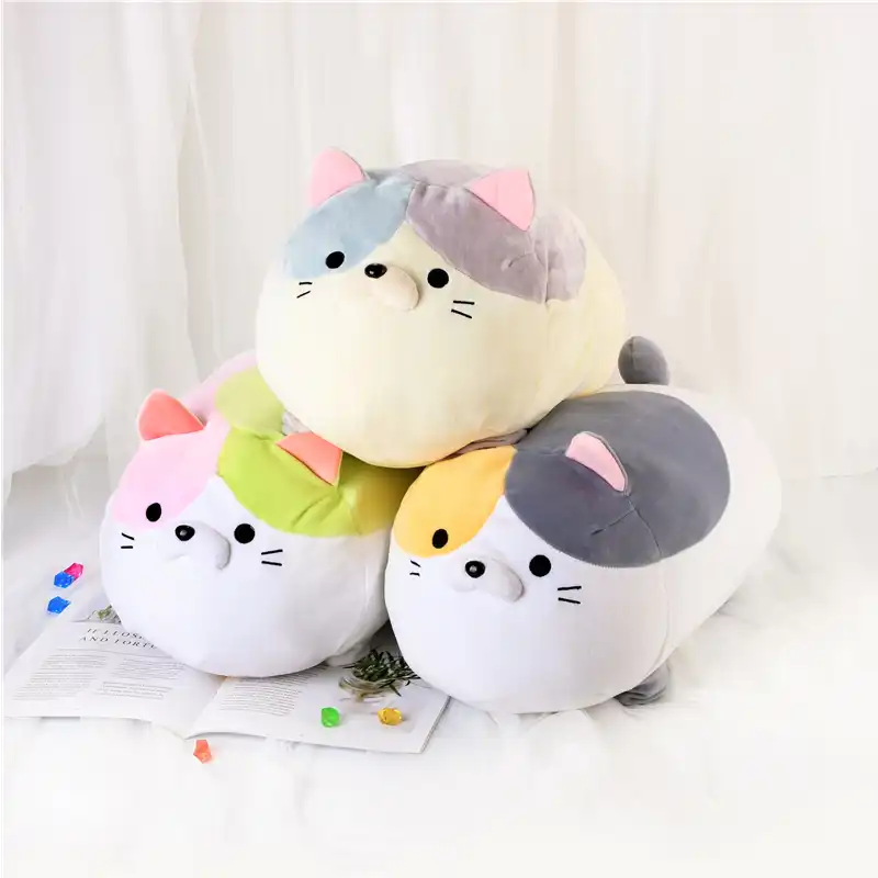 stuffed cat pillow