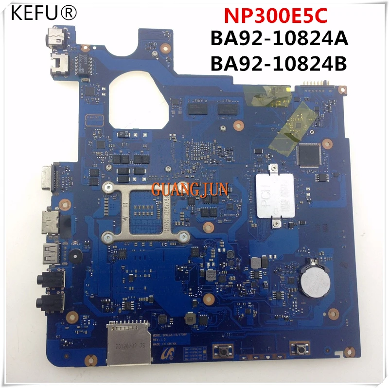 Kefu Материнская плата ноутбука NP300E5C для samsung BA92-10824A BA92-10824B тестирование Быстрая