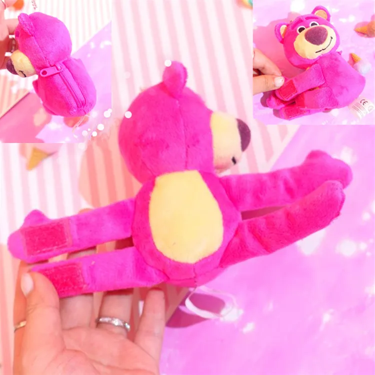 Новый плюшевый рюкзак Toy Story 4 Lotso Aliens клубничный Мишка монстр белка Ститч Кошелек