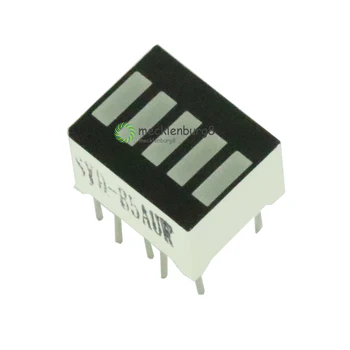 

5 pieces. DIY 5 Segment Red Color 1 Digit Bar LED Display for Arduino Diy Electronic Circuit Board