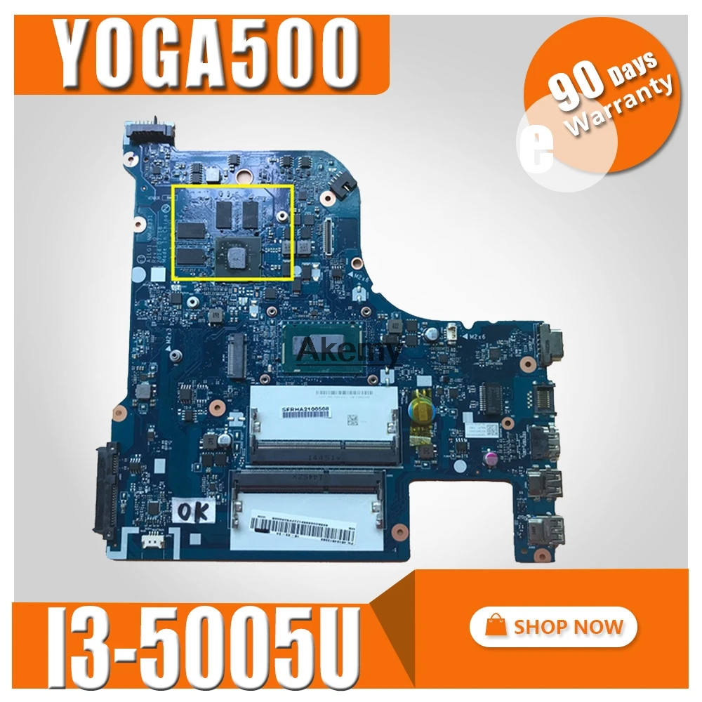 

448.03N03.001M for Lenovo FLEX3-1470 YOGA 500-14IBD notebook motherboard CPU I3-5005U DDR3 100% test work