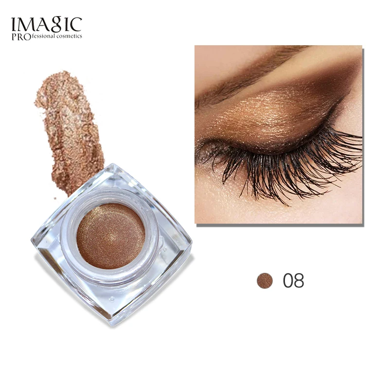 IMAGIC Gel Eyeshadow Cream Waterproof Long Lasting Shimmer Glow 12