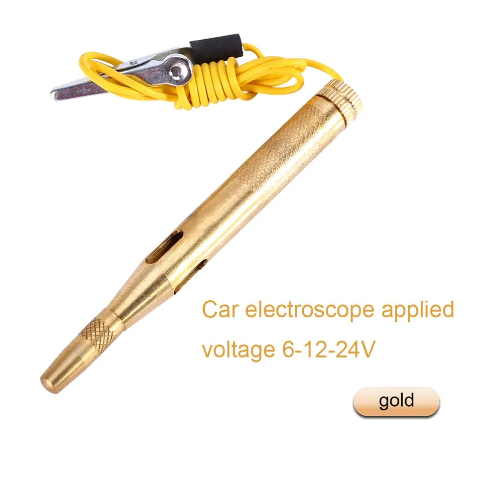 

DC 6V 12V 24V Light System Test Probe Lamp Continuity Car Voltage Circuit Tester
