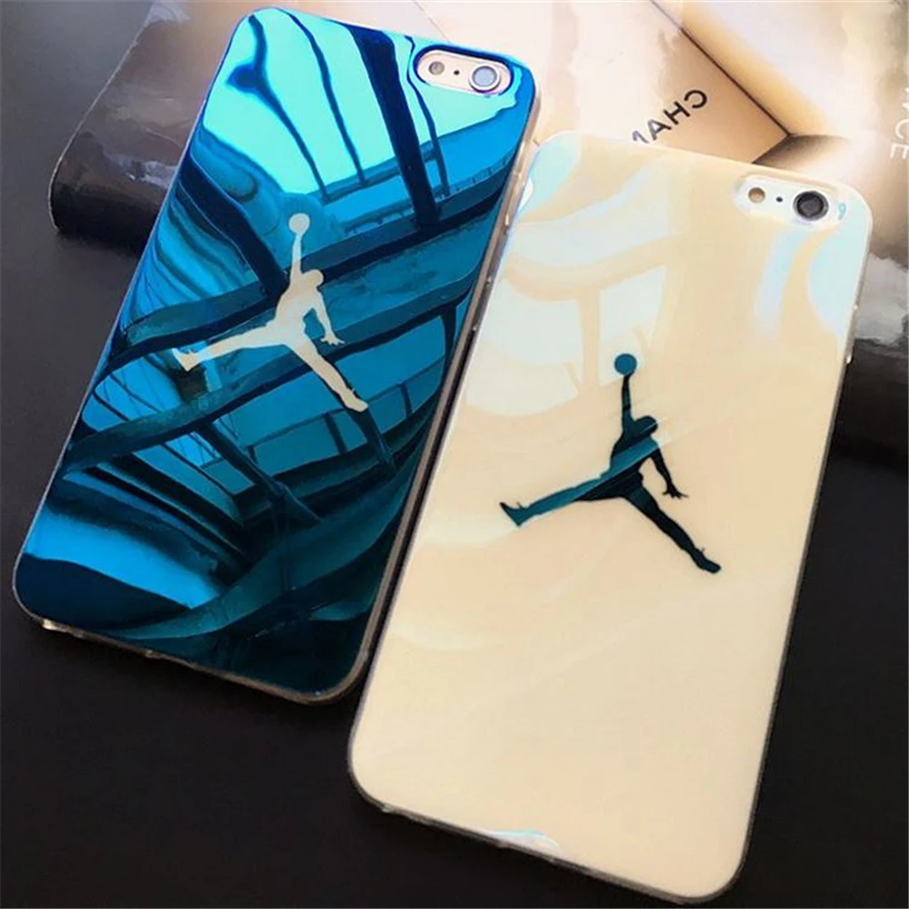 

Fashion Michael Jordan Blu-ray Soft Case For iphone 7 6 6S 8 Plus X Silicone Back Cover for iPhone 6 6s 7 Plus Case Back Cover