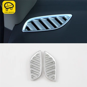 

CAR MANGO Car Styling Front Small A/C Air Vent Outlet Panel Cover Sticker Interior Accessories for Mitsubishi Outlander 2017