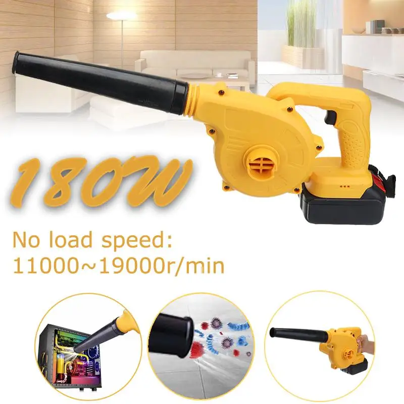 

Rechargeable 180W Li-ion Air Blower Blowing Dust collecting Computer Cleaner Deduster Suck Dust Remover Spray Vacuum cleaner