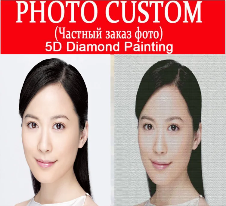 

Touoilp Square/Round Photo Custom,Diamond Painting,Cross Stitch,3D,DIY,Diamond Embroidery,5D,Diamond Mosaic,Home Decor