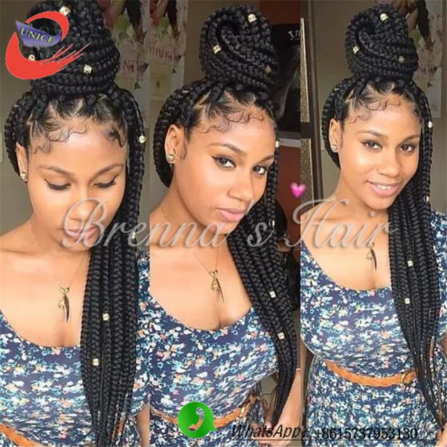 Synthetic purple braiding hair crochet braids hair extension crochet ...