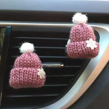 Новые Рождество шляпа автомобиль цветок Outlet Ароматный Духи клип освежитель воздуха диффузор челнока 170905