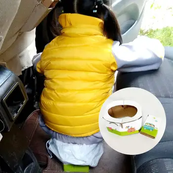 

Children's Mini Travel Collapsible Portable Toilet Male Baby Paper Potty Woman Baby Small Toilet 5 Bags