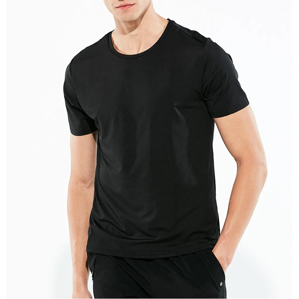 Waterproof men's T-shirt creative water anti-fouling breathable anti-fouling quick-drying shirt short-sleeved T-shirt male