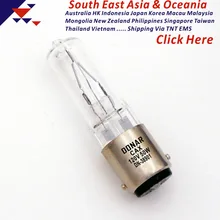 DONAR DN-38901 CAX 120 в 50 Вт BA15d 120V50W офтальмологический оптический кварцевый галогенный светильник лампа для глаз проектор офтальмоскоп лампа