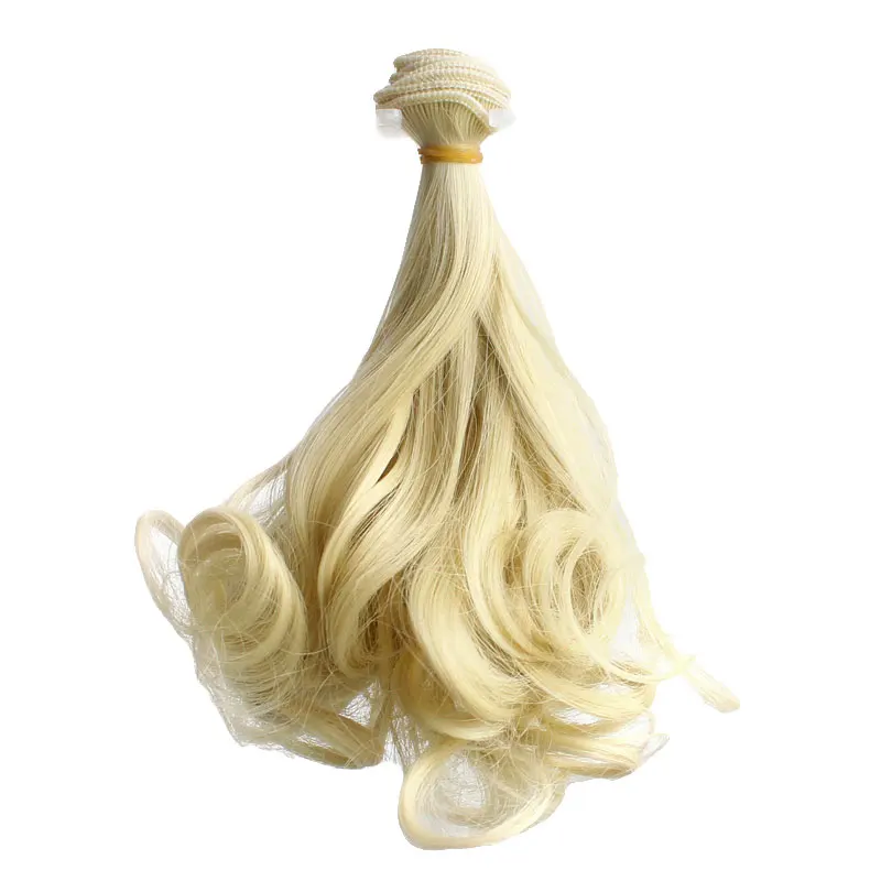 15 см* 100 см волнистые кукольные волосы SD AD 1/3 1/4 1/6 bjd кукла diy Волосы для BJD парики с волнистыми волосами для куклы tress - Цвет: 2