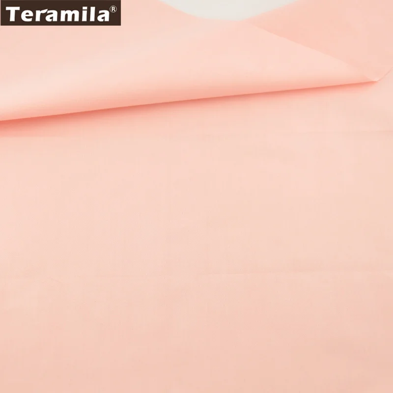 

Teramila Cotton Fabrics New 100% Tissue Solid Light Orange Patterns Bedding Patchwork Decoration High Quality Fabric Textile