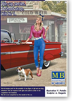 

1/24 Pin-up Series. A Short Stop. Kit No. 1 24015