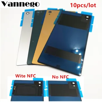 

Vannego 10pcs/lot For Sony Xperia Z5 Premium Z5 Plus E6883 Back Glass Battery Door Housing Rear Back Cover Replacement