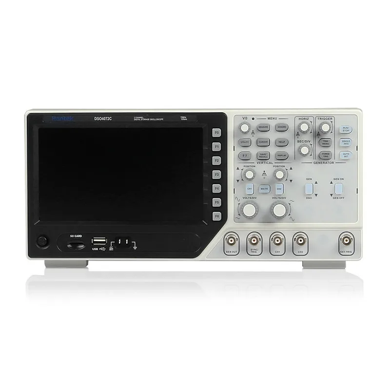 

Hantek USB Oscilloscope DSO4072C 2 Channels 70Mhz Digital Osciloscopio Handheld Portable LCD Diagnostic-tool 1GSa/s Sample Rate