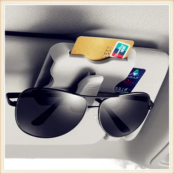 

Car Sun Visor Organizer Sun Card Holder Glasses Clip For Nissan NV200 Nuvu NV2500 Forum Denki 350Z Zaroot March Murano TIIDA