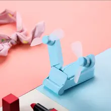 Портативный мини-вентилятор с двойной головкой, мощный ветровой небольшой персональный портативный вентилятор, карманный складной размер для дома, офиса, походов, путешествий usb