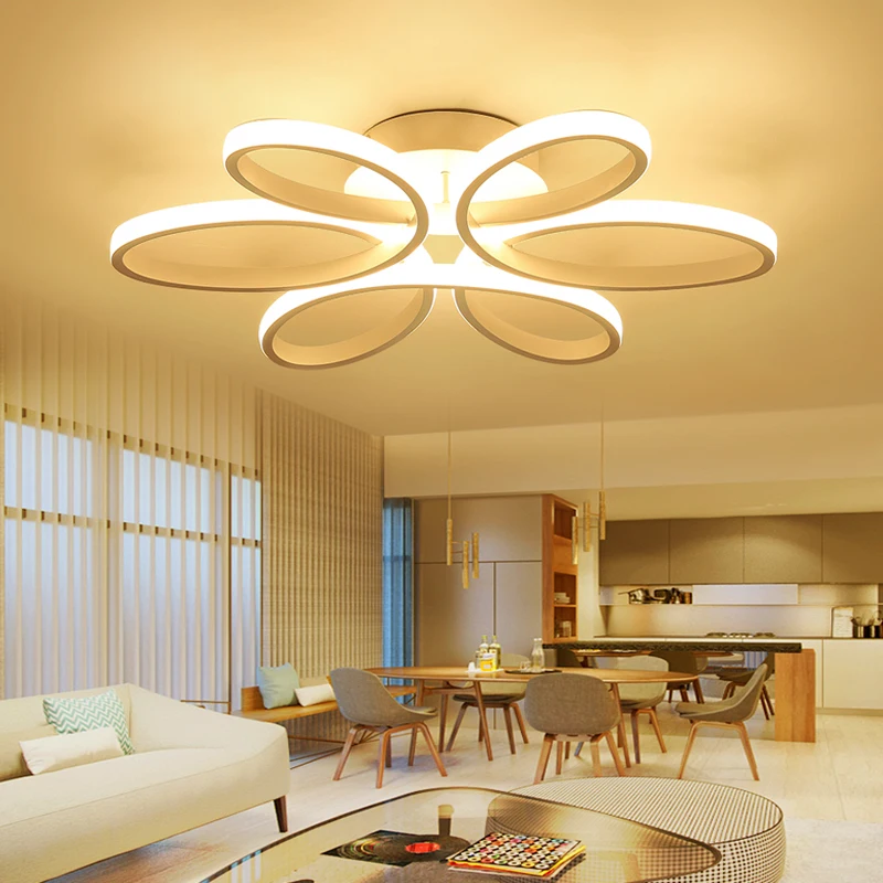 

New modern led chandelier for living room bedroom dining room aluminum body Indoor home chandelier lamp lighting fixture