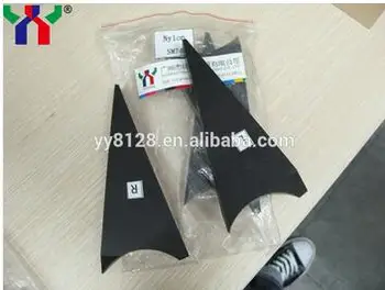 

Fountain spare parts, ink duct end blocks for offset printing machine parts Black, Nylon
