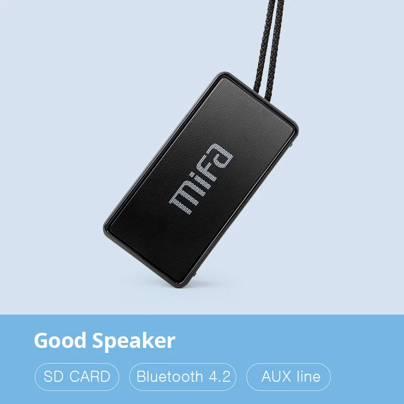 Mifa A2 Портативный беспроводной Bluetooth динамик с IPX7 водонепроницаемый супер бас