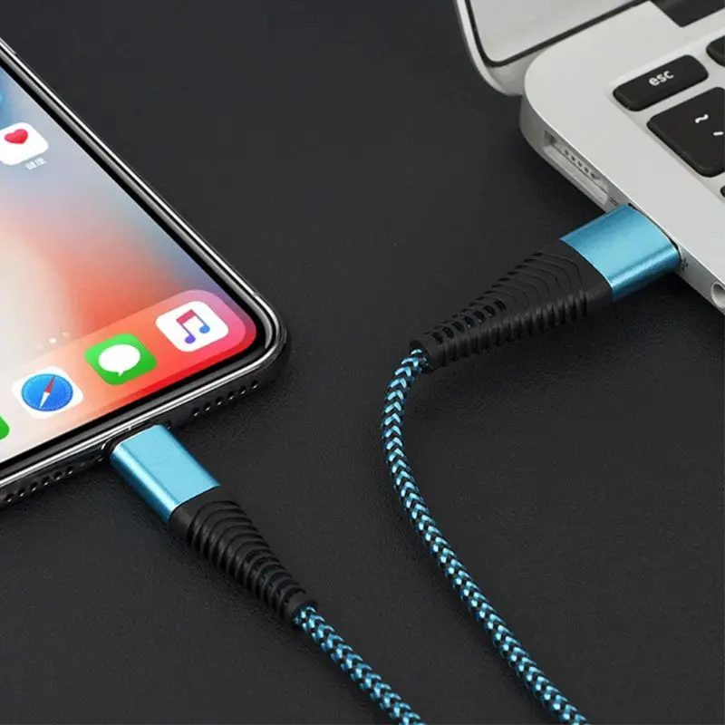 

1m 2m 3m USB C Type C Data Charging Cable Mobile Phone Charger Cord for Samsung Note 9/8 S8 S9 Plus Xiaomi Mi 5/6/8