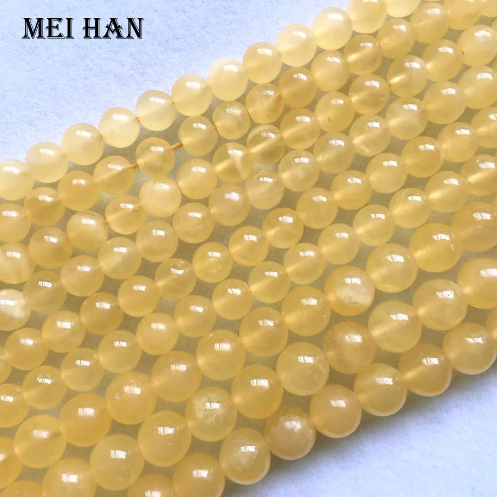 Натуральный желтый кальцит 6 мм, 7,5-8 мм, 10 женское кольцо свободные ...