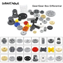 Smartable Technic Шестерни части строительный блок игрушки набор MOC модель для детей Совместимые все бренды 32498/62821/76244/87407/94925