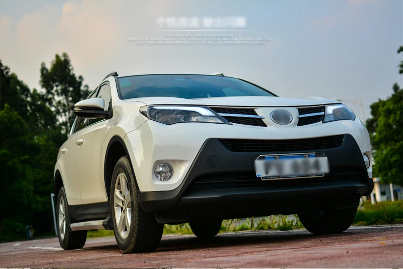 Ownsun 1 пара орлиные глаза светодиодный объектив проектора фары для Toyota RAV4