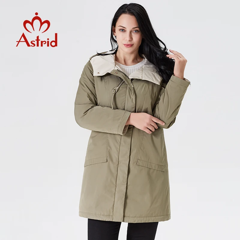 Astrid 2019 Женская Весенняя куртка пальто для женщин новая коллекция женская одежда