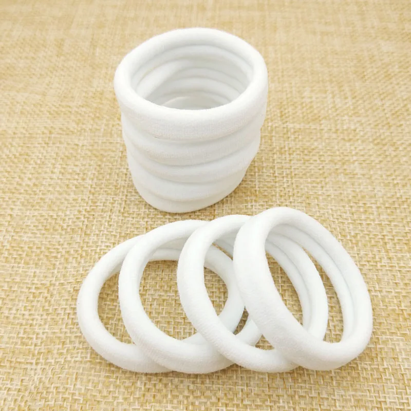 20 Pcs/Lot Hair Accessories For Girls Rubber Bands White Holder Elastic Gum (3 Size Choose ) 20 Pcs/Lot Hair Accessories For Girls Rubber Bands White Holder Elastic Gum (3 Size Choose )