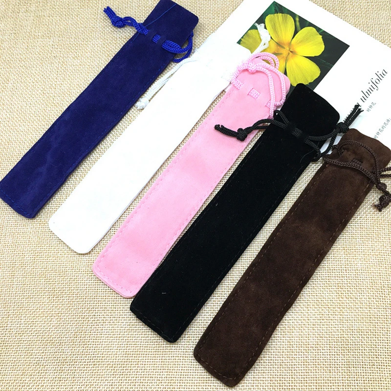 20pcs-lot-suede-pen-sleeve-velvet-pen-pouch-velvet-bag-pen-box-pen-bag-gift-pouch