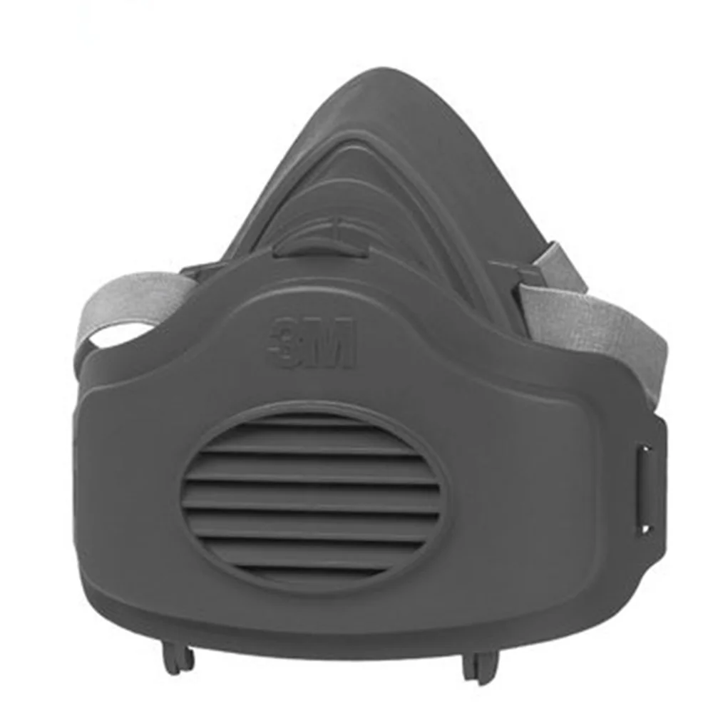 3M 3200, противогаз для лица, респиратор, KN95 3701, фильтры, защитная маска, против промышленной пыли, строительный, против РМ2, 5, противотуманная маска