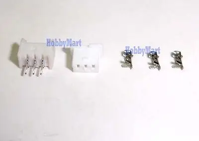 

Micro JST 1.25 T-1 3-Pin Connector Plug Female ,Male x 50 Sets