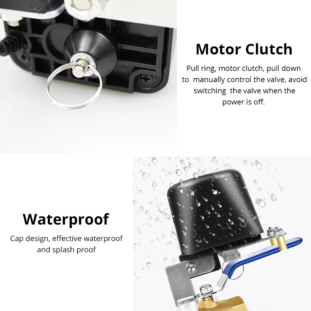  Electronic Tuya Smart WiFi Water Shut Off Zigbee Irrigation Controller Watering System Automatic Ga - 32903293047